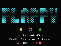 Flappy Limited 85 Title Screen
